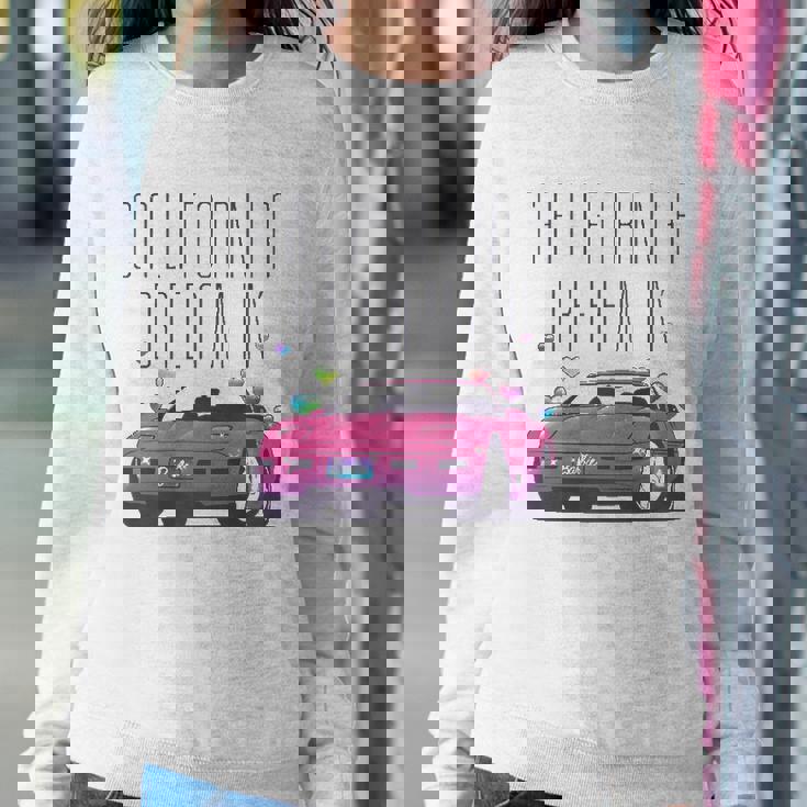 Barbie California Dreamin Music Lover Gift Sweatshirt Gifts for Her