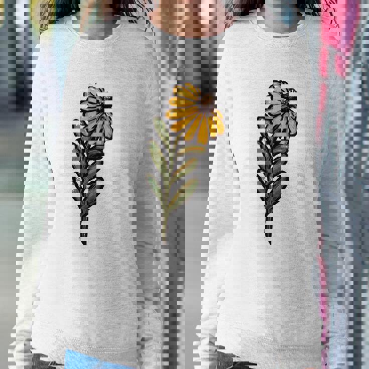 Black Eyed Susan Flower Daisy Spring Art Flower Sweatshirt Gifts for Her