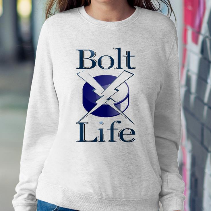 Bolt Life Lightening Bolt Gift Sweatshirt Gifts for Her
