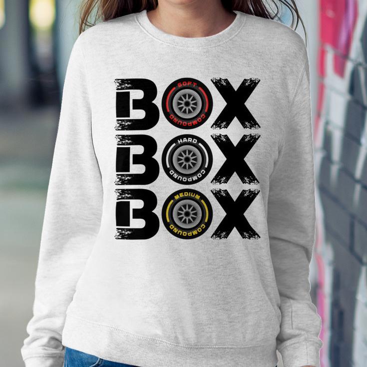 Box Box Box F1 Tyre Compound V2 Design Sweatshirt Gifts for Her