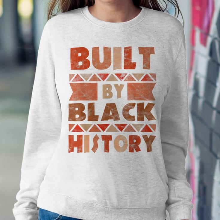 Built By Black History African American Pride Sweatshirt Gifts for Her