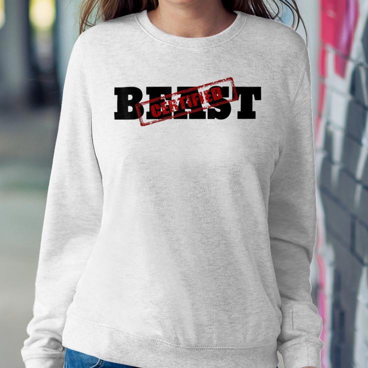 Certified Beast Athletic Workout Fitness 486 Trending Shirt Sweatshirt Gifts for Her