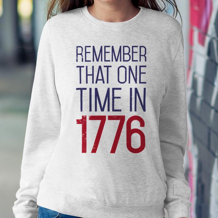 Fourth Of July Remember 1776 Funny 743 Shirt Sweatshirt Gifts for Her