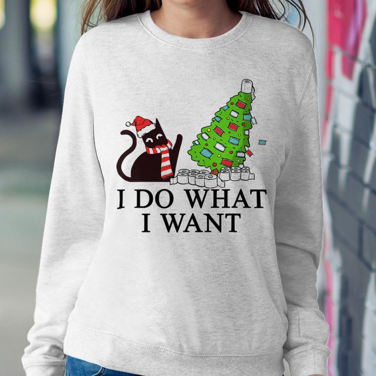 Funny Black Cat Funny Christmas Toilet 635 Shirt Sweatshirt Gifts for Her