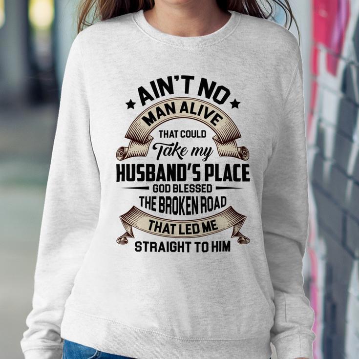 God Blessed The Broken Road Best Gift For Wife Sweatshirt Gifts for Her