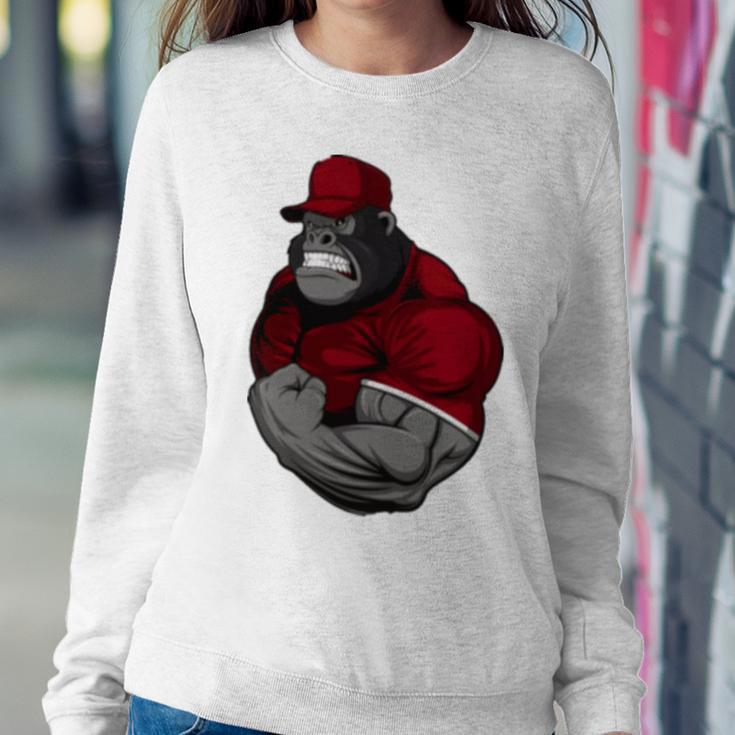 Gorilla Muscle Sweatshirt Gifts for Her