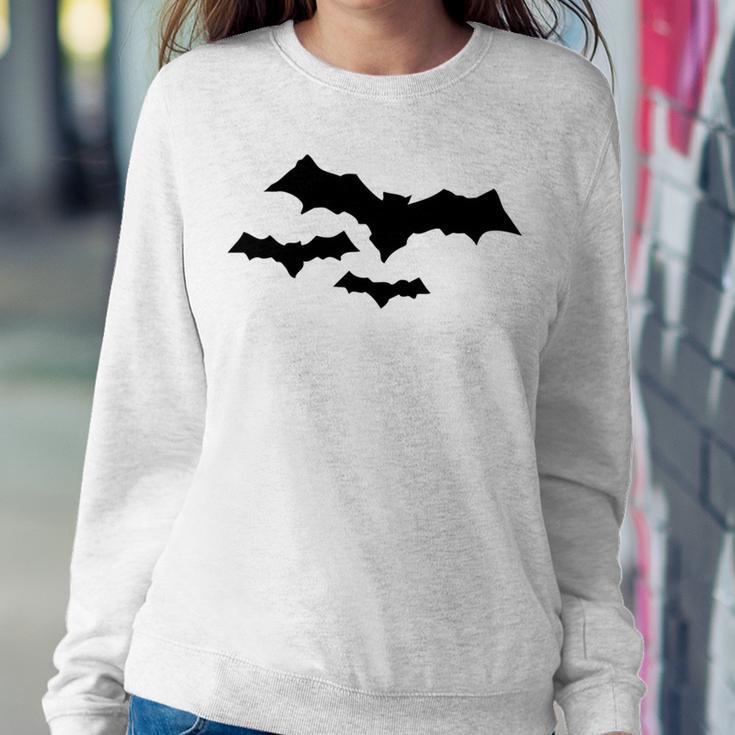 Halloween Scary Vampire Bats Pattern Sweatshirt Gifts for Her