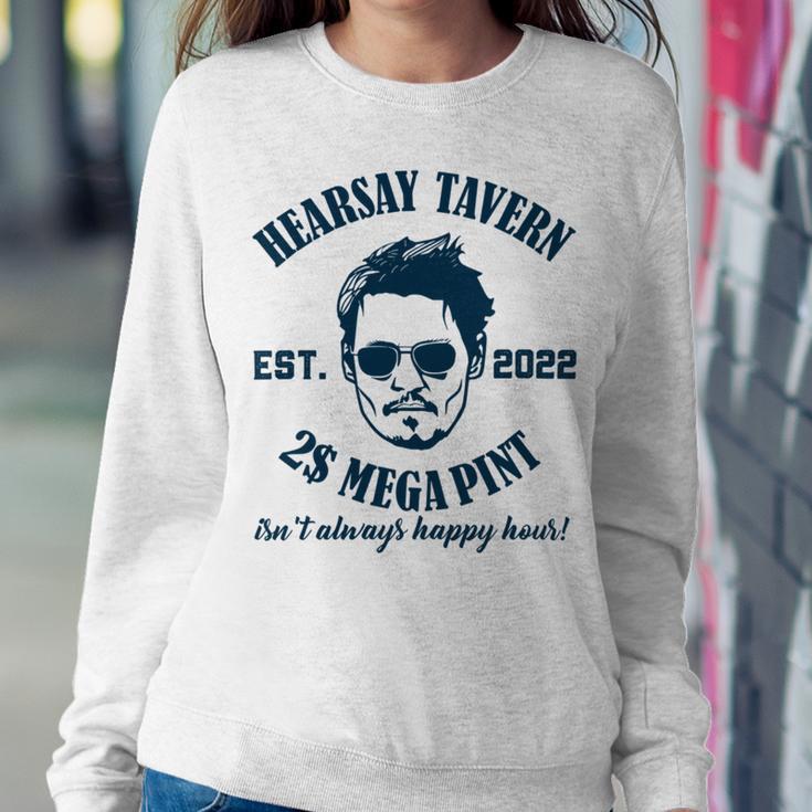 Hearsay Tavern Est 2022 Mega Pint Isnt Always Happy Hour Sweatshirt Gifts for Her