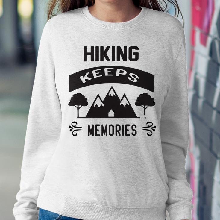 Hiking Keeps Memories Gifts For Who Loves Hiking Hunting V2 Sweatshirt Gifts for Her