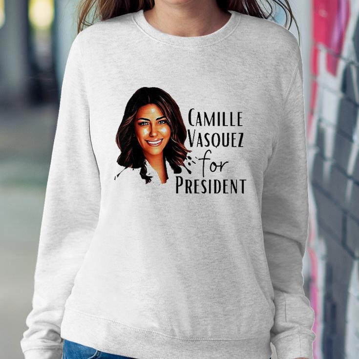 Johnny Depps Lawyer Camille Vazquez For President Sweatshirt Gifts for Her