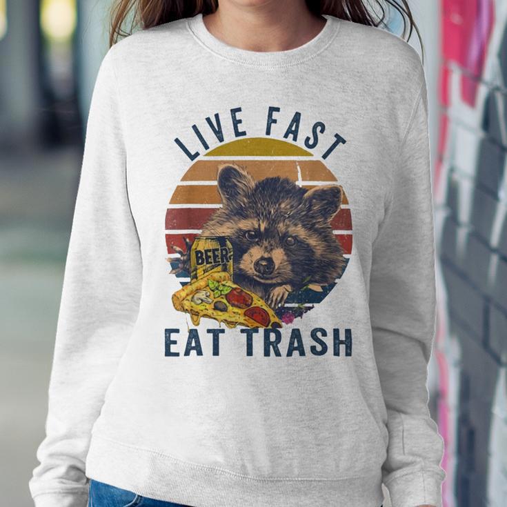 Live Fast Eat Trash 789 Shirt Sweatshirt Gifts for Her