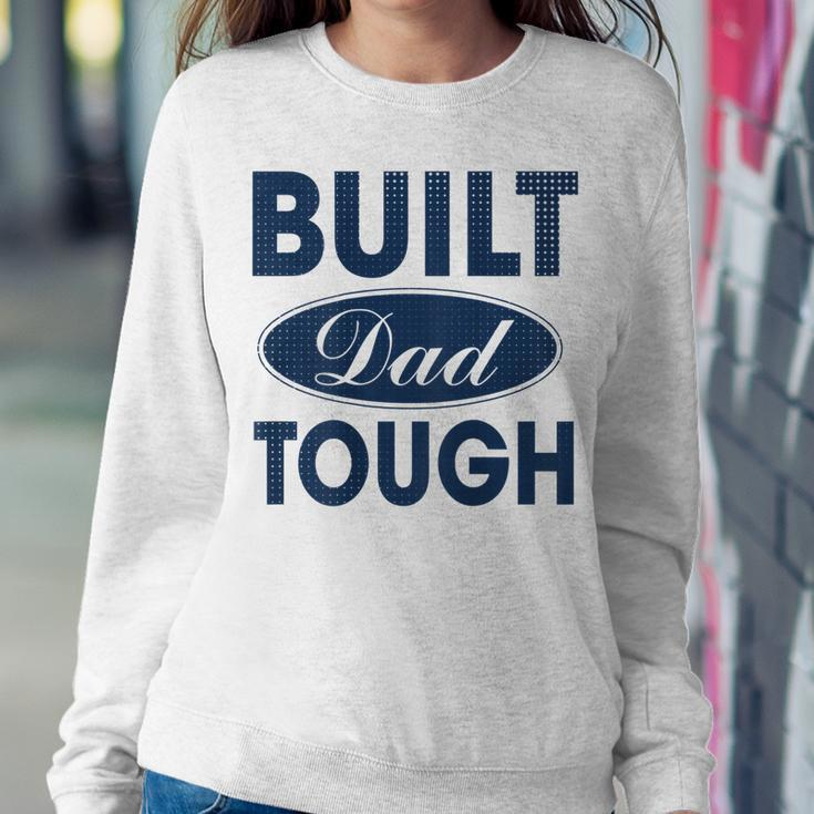 Mens Built Dad Tough Build Dad Car Guys Mechanic Workout Gym V2 Sweatshirt Gifts for Her