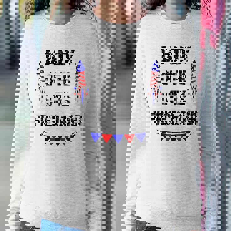 Mens Mens 4Th Of July Dad Daddy Of The Little Firecracker Gifts Sweatshirt Gifts for Her