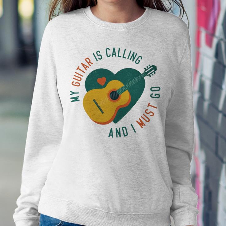 My Guitar Is Calling I Must Go 526 Trending Shirt Sweatshirt Gifts for Her