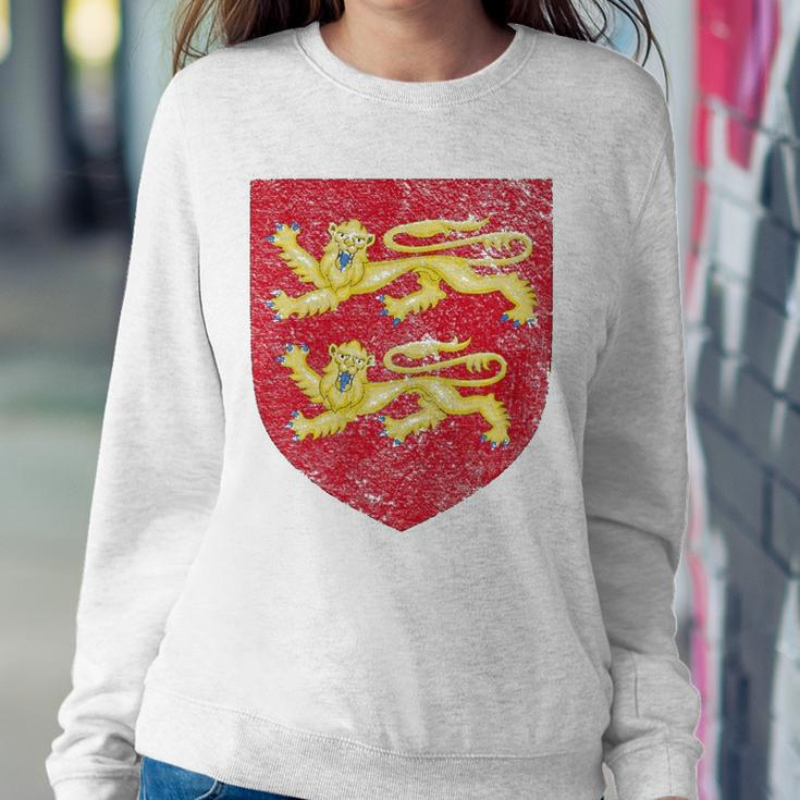 Normandy Coat Of Arms Flag France Norman Two Leopards Sweatshirt Gifts for Her