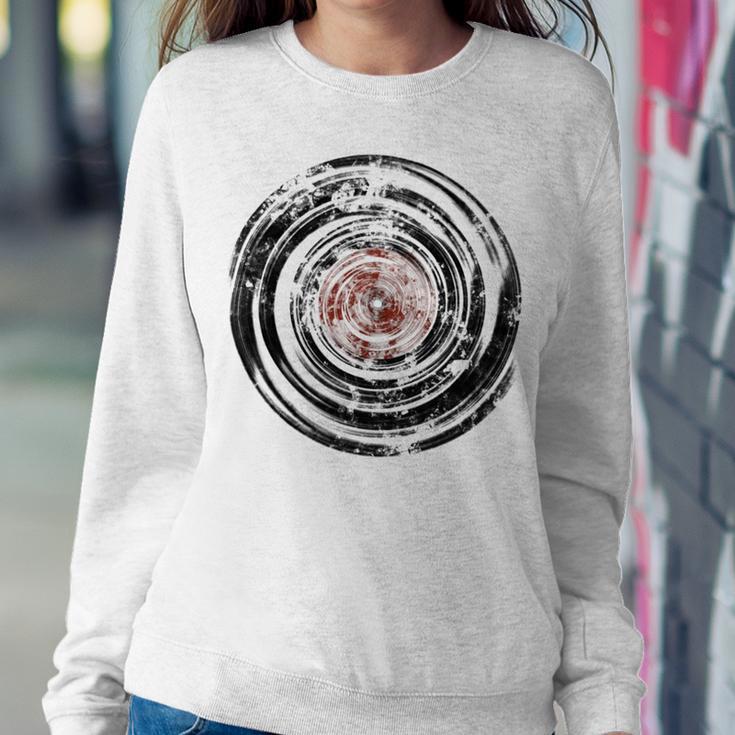 Old Vinyl Records Urban Grunge Sweatshirt Gifts for Her