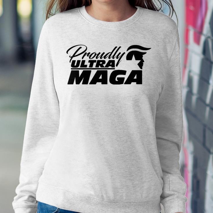 Proudly Ultra Maga Decallets Go Brandontrump Was Rightmandate Freedom Sticker Sweatshirt Gifts for Her