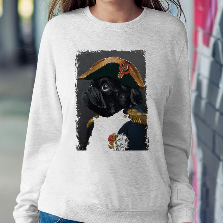 Pug Dog Dad Mom Graphic Tee Men Women Funny Cute Black Pug Sweatshirt Gifts for Her