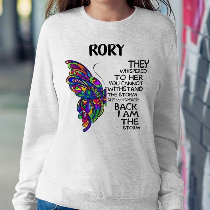 Rory Name Gift Rory I Am The Storm Sweatshirt Gifts for Her