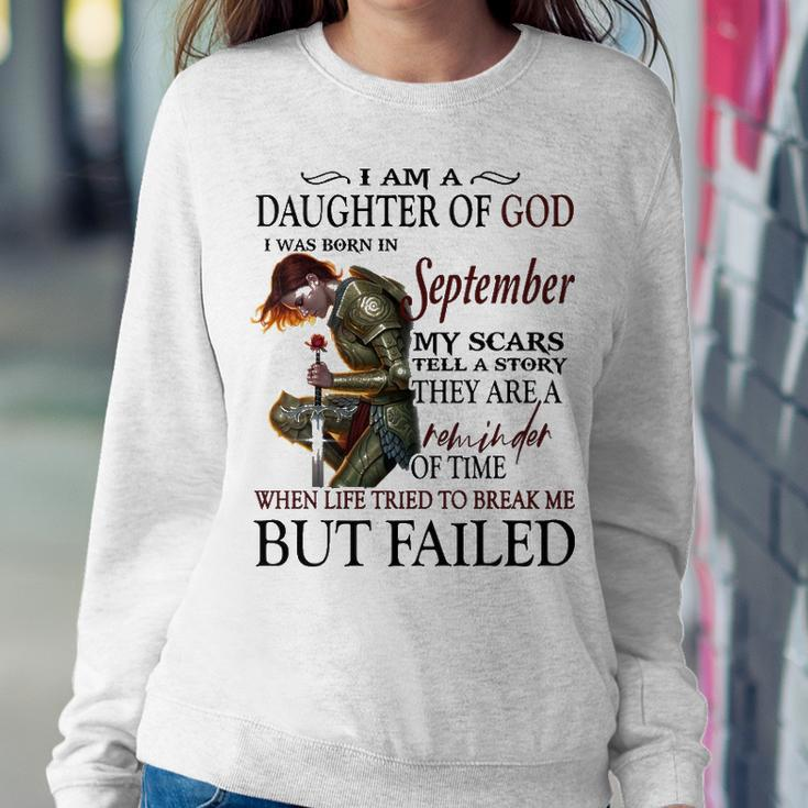 September Girl Gift September Girl I Am A Daughter Of God Sweatshirt Gifts for Her