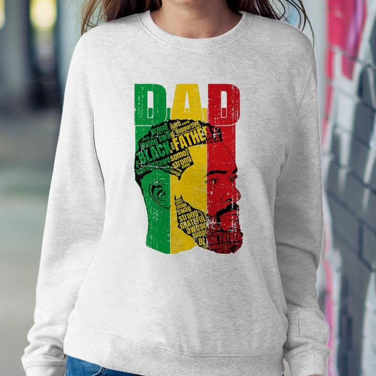 Strong Black Dad King African American Sweatshirt Gifts for Her