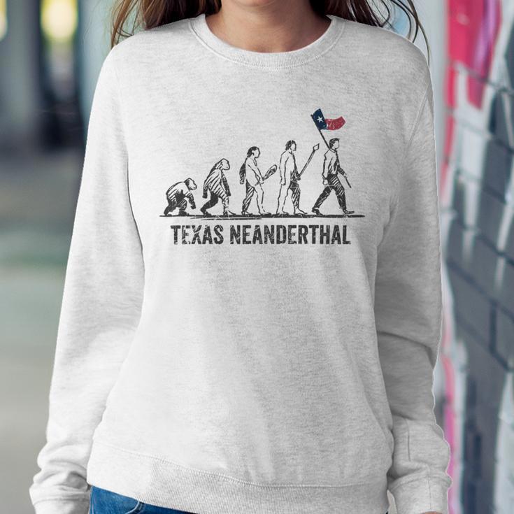 Texas Neanderthal Thinking Sweatshirt Gifts for Her