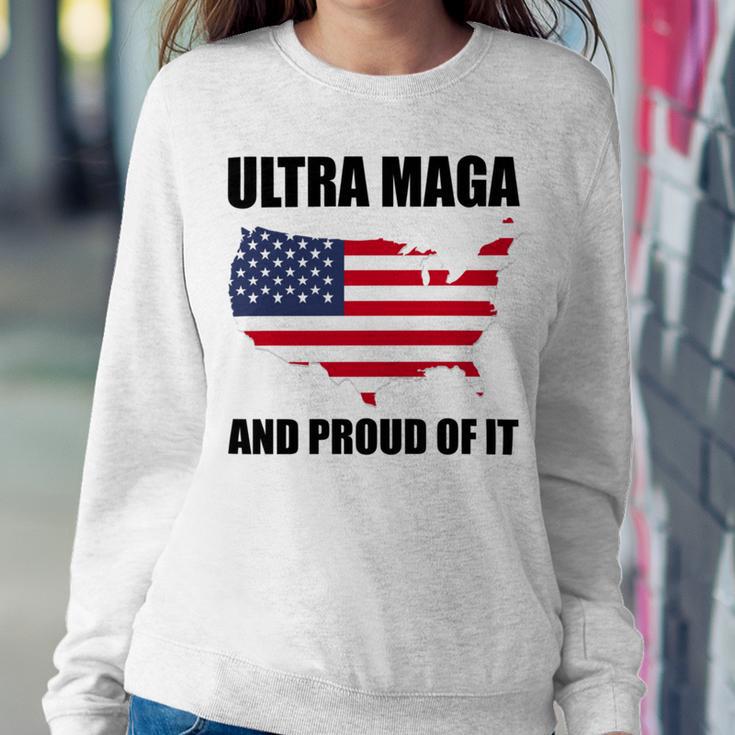 Ultra Maga And Proud Of It V6 Sweatshirt Gifts for Her