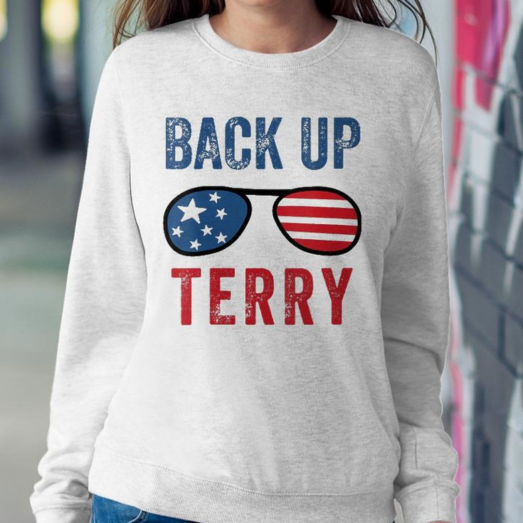 Womens Back Up Terry Put It In Reverse Fireworks Funny 4Th Of July V-Neck Sweatshirt Gifts for Her