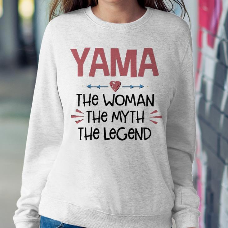 Yama Grandma Gift Yama The Woman The Myth The Legend Sweatshirt Gifts for Her