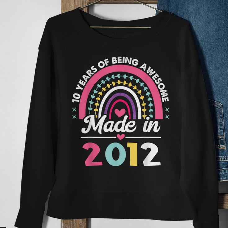 10 Years Old Gifts 10Th Birthday Born In 2012 Women Girls Sweatshirt Gifts for Old Women