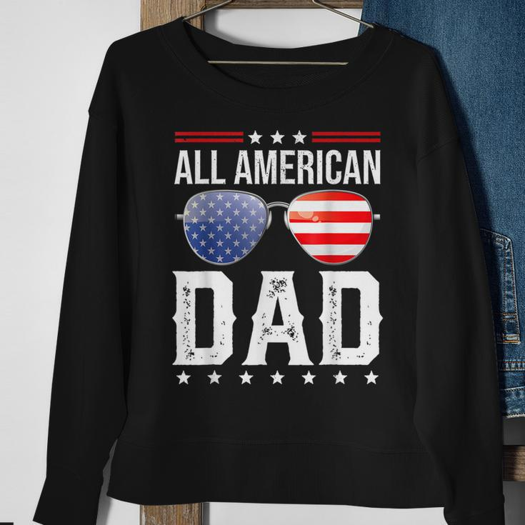 All American Dad 4Th Of July Us Patriotic Pride V2 Sweatshirt Gifts for Old Women