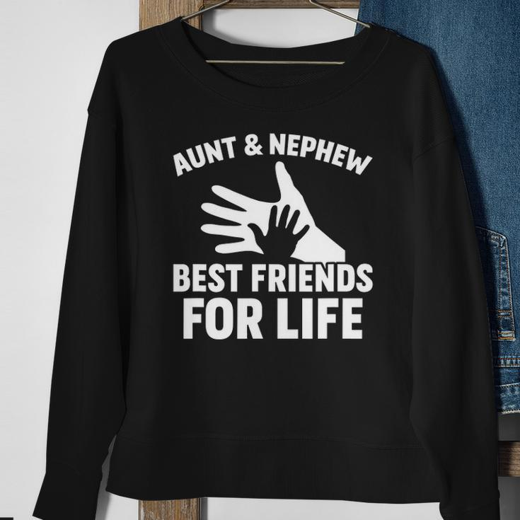 Aunt And Nephew Best Friends For Life Family Sweatshirt Gifts for Old Women