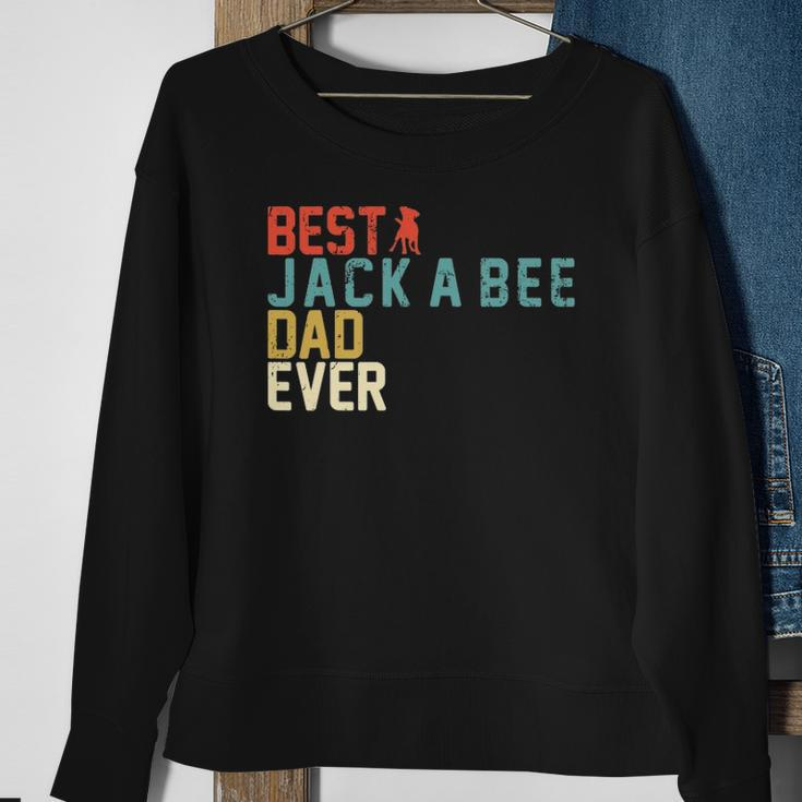 Best Jack-A-Bee Dad Ever Retro Vintage Sweatshirt Gifts for Old Women