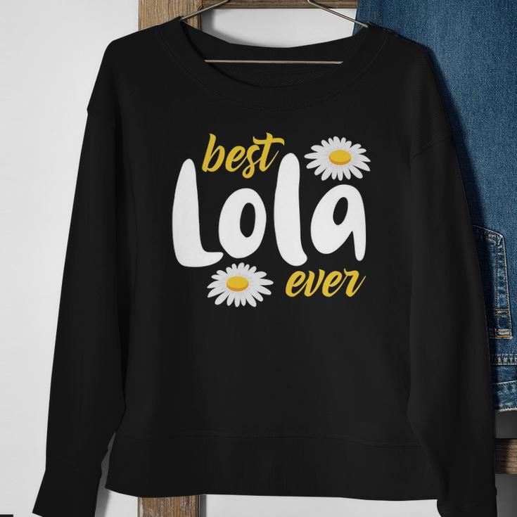 Best Lola Ever For Women Lola Filipino Sweatshirt Gifts for Old Women