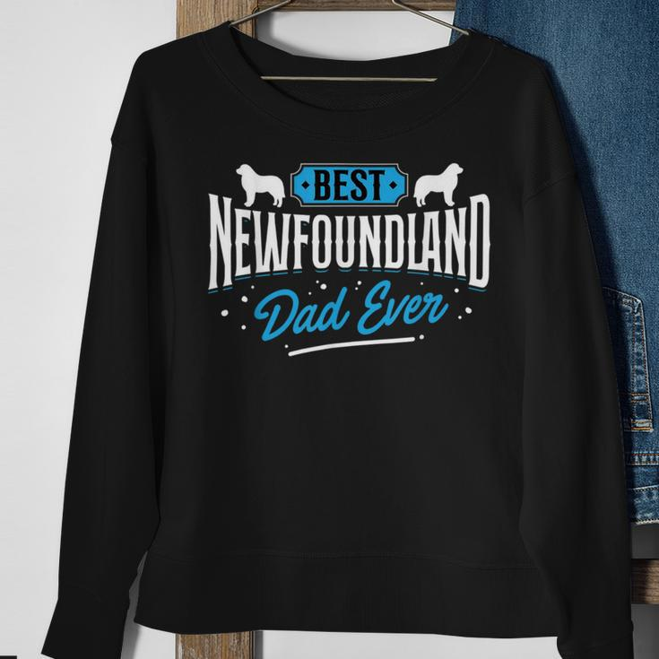 Best Newfoundland Dad Ever - Newfoundland Lover Newfie Owner Sweatshirt Gifts for Old Women