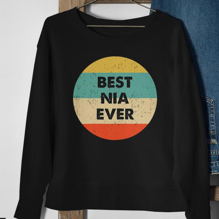Best Nia Ever Nia Name Sweatshirt Gifts for Old Women