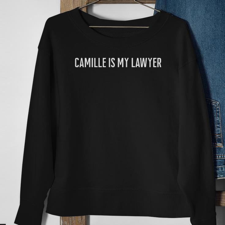 Camille Is My Lawyer Camille Vasquez Sweatshirt Gifts for Old Women