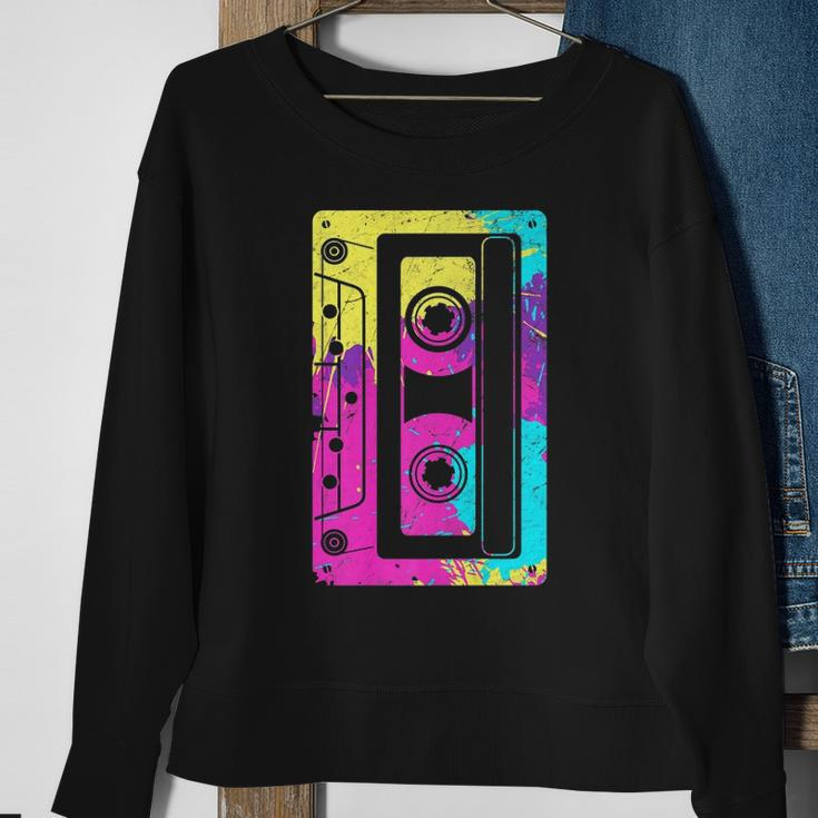 Cassette Tape Mixtape 80S And 90S Costume Sweatshirt Gifts for Old Women
