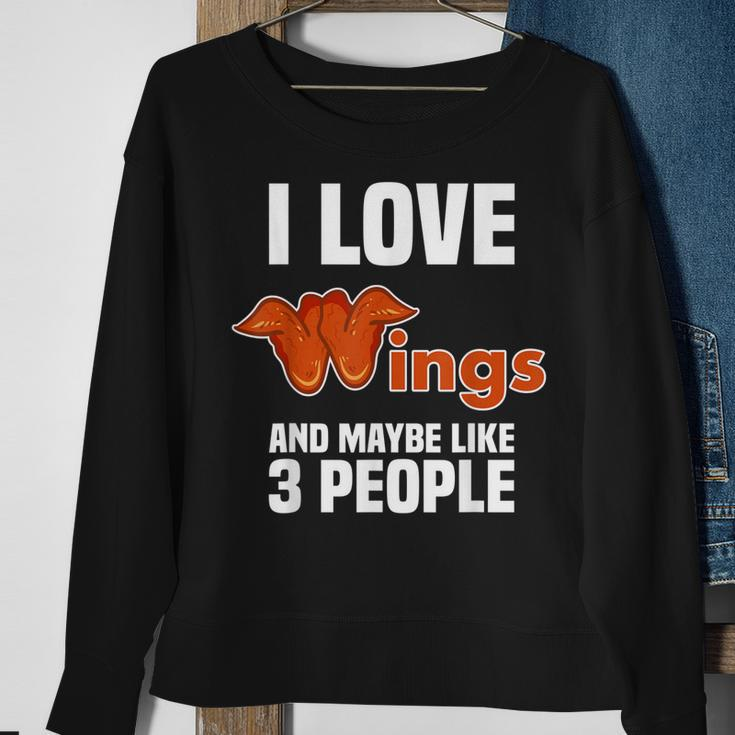 Chicken Wing Sarcastic Fried Chicken Lover Wing Lover Sweatshirt Gifts for Old Women