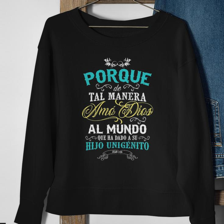 Christian S In Spanish Camisetas Sobre Jesus Sweatshirt Gifts for Old Women