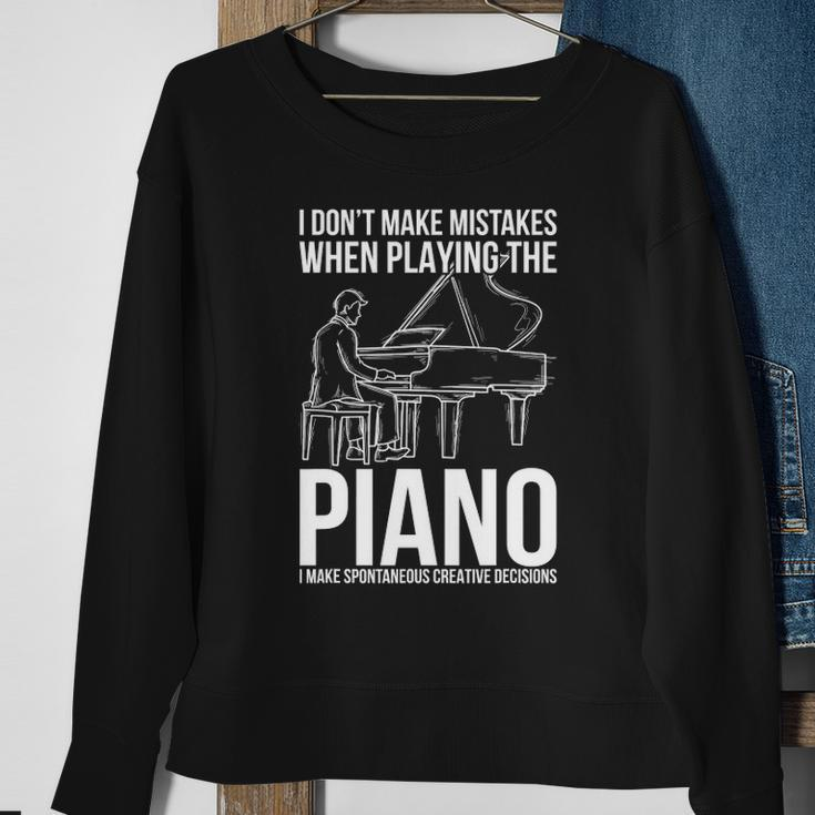 Classical Music Pianist Piano Musician Gift Piano Sweatshirt Gifts for Old Women