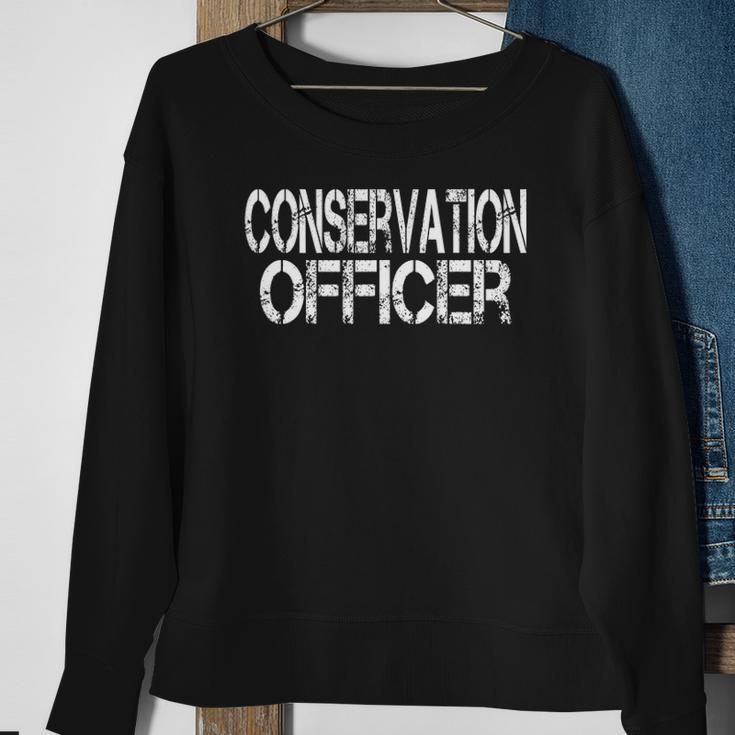 Conservation Officer Vintage Halloween Costume Sweatshirt Gifts for Old Women