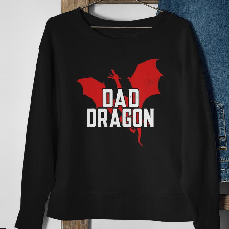 Dad Dragon Lover Fathers Day Sweatshirt Gifts for Old Women