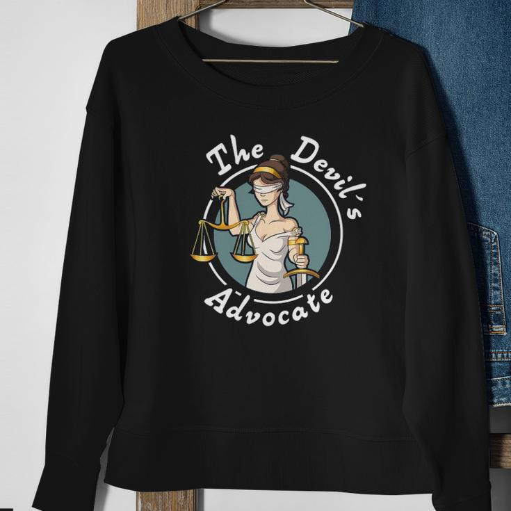 Devil´S Advocate Gift For Law Students & Lawyers Or Halloween Sweatshirt Gifts for Old Women