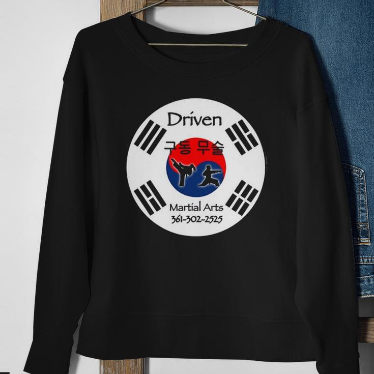 Driven Martial Arts Contact Sport Sweatshirt Gifts for Old Women