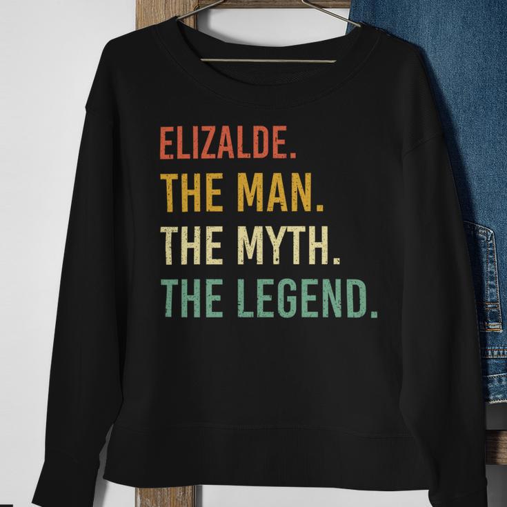 Elizalde Name Shirt Elizalde Family Name V3 Sweatshirt Gifts for Old Women