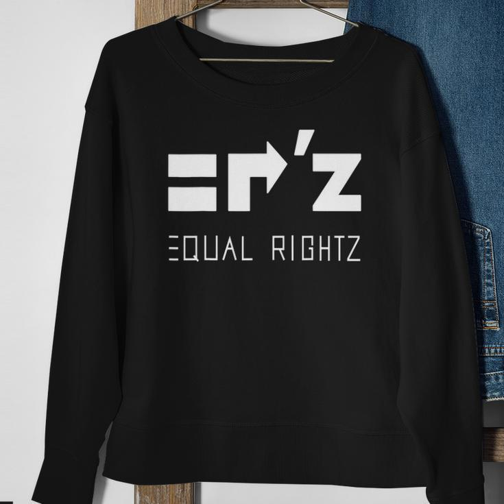 Equal Rightz Equal Rights Amendment Sweatshirt Gifts for Old Women