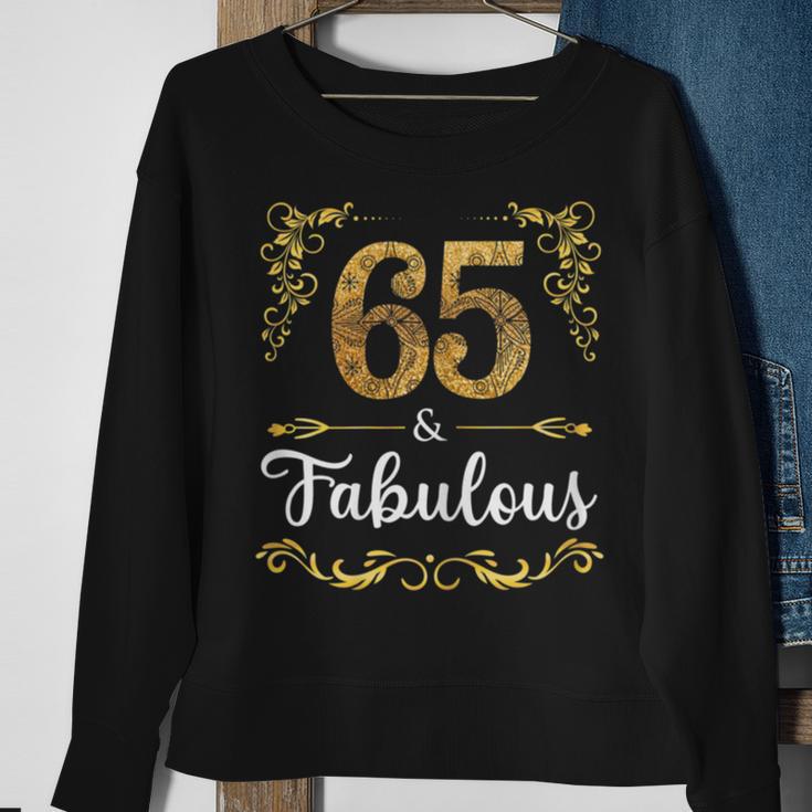 Fabulous Since V4 Sweatshirt Gifts for Old Women