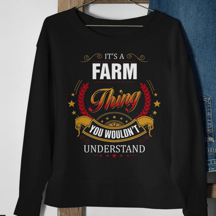 Farm Shirt Family Crest FarmShirt Farm Clothing Farm Tshirt Farm Tshirt Gifts For The Farm Sweatshirt Gifts for Old Women