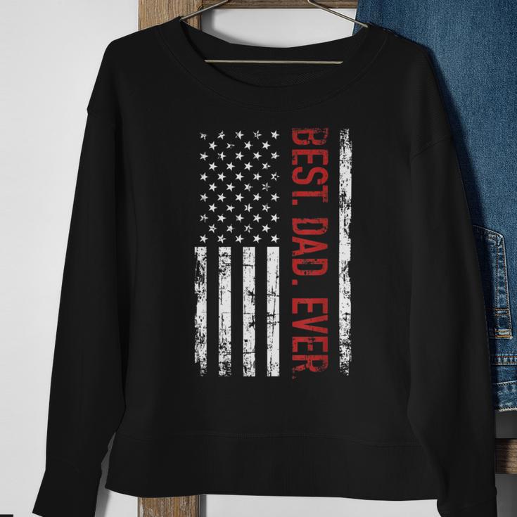 Fathers Day Best Dad Ever With Us Sweatshirt Gifts for Old Women